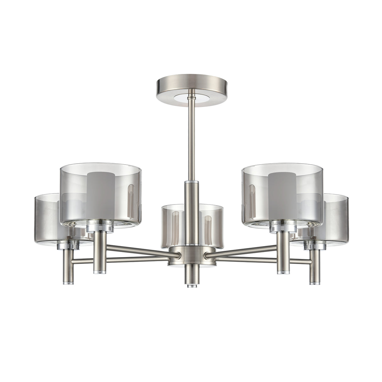 Franklite Argento 5lt Fitting in Satin Nickel