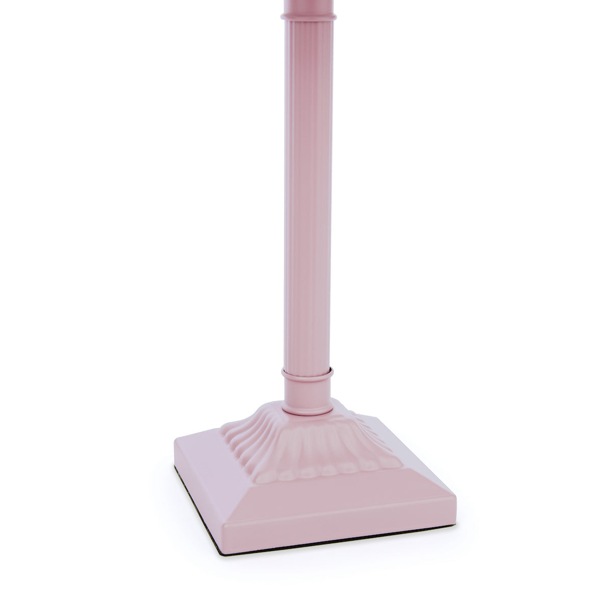 Joules Buscot Table Lamp Matt Pink and Matt With Linen Shade