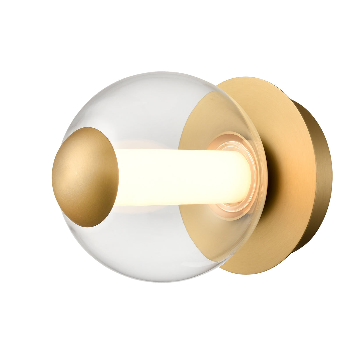 Franklite Beacon Celing/Wall Light Satin Brass
