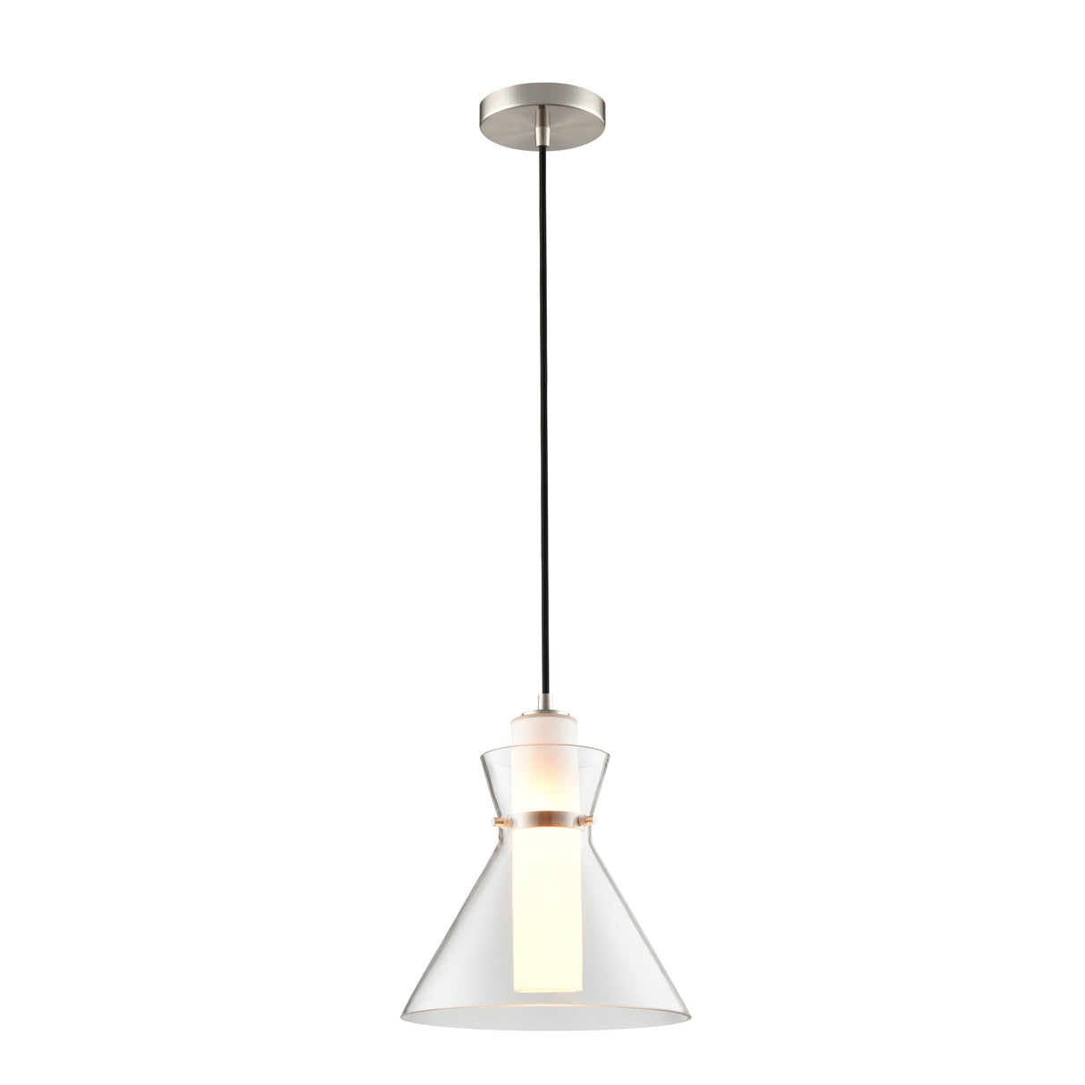 Franklite Bliss Pendant satin nickel