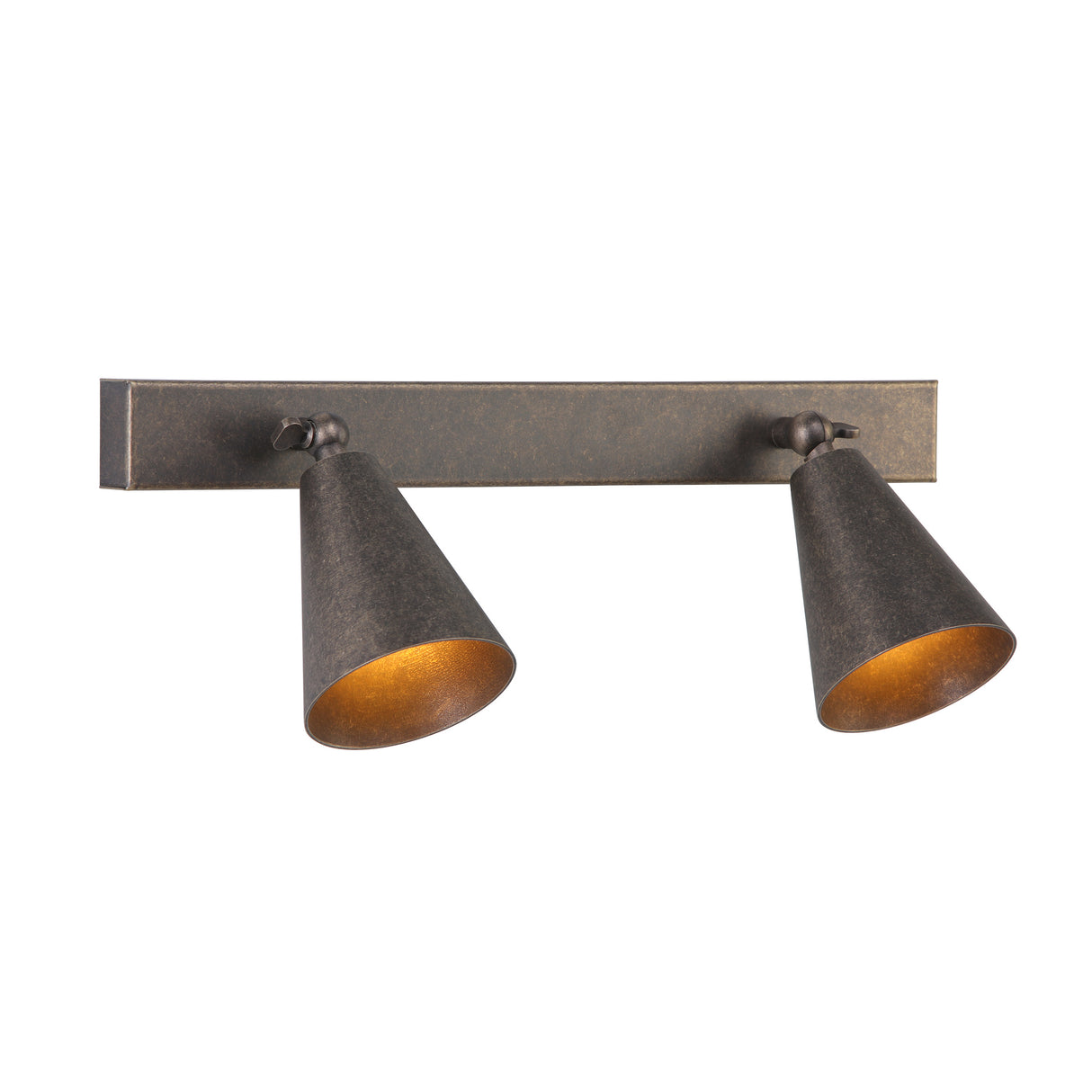 David Hunt Charing 2 Light Wall Light Aged Brass