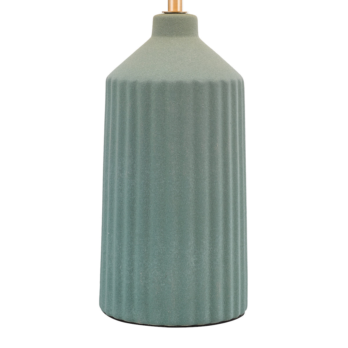 Dar Chloris Large Table Lamp Green With Shade