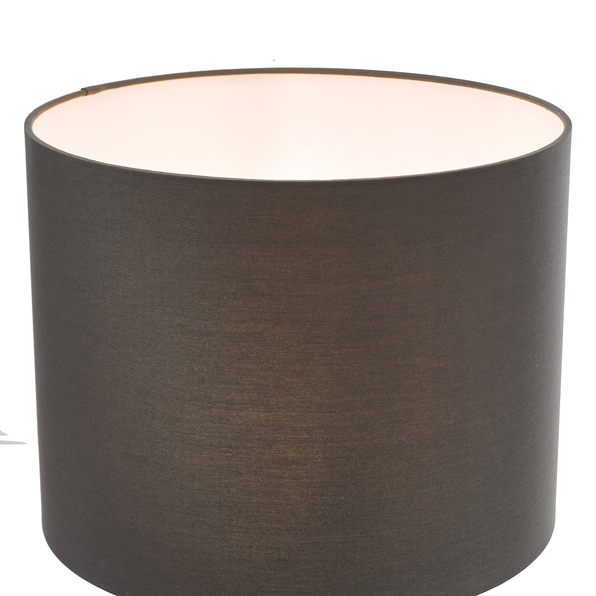 Dar Chloris Large Table Lamp Grey With Shade