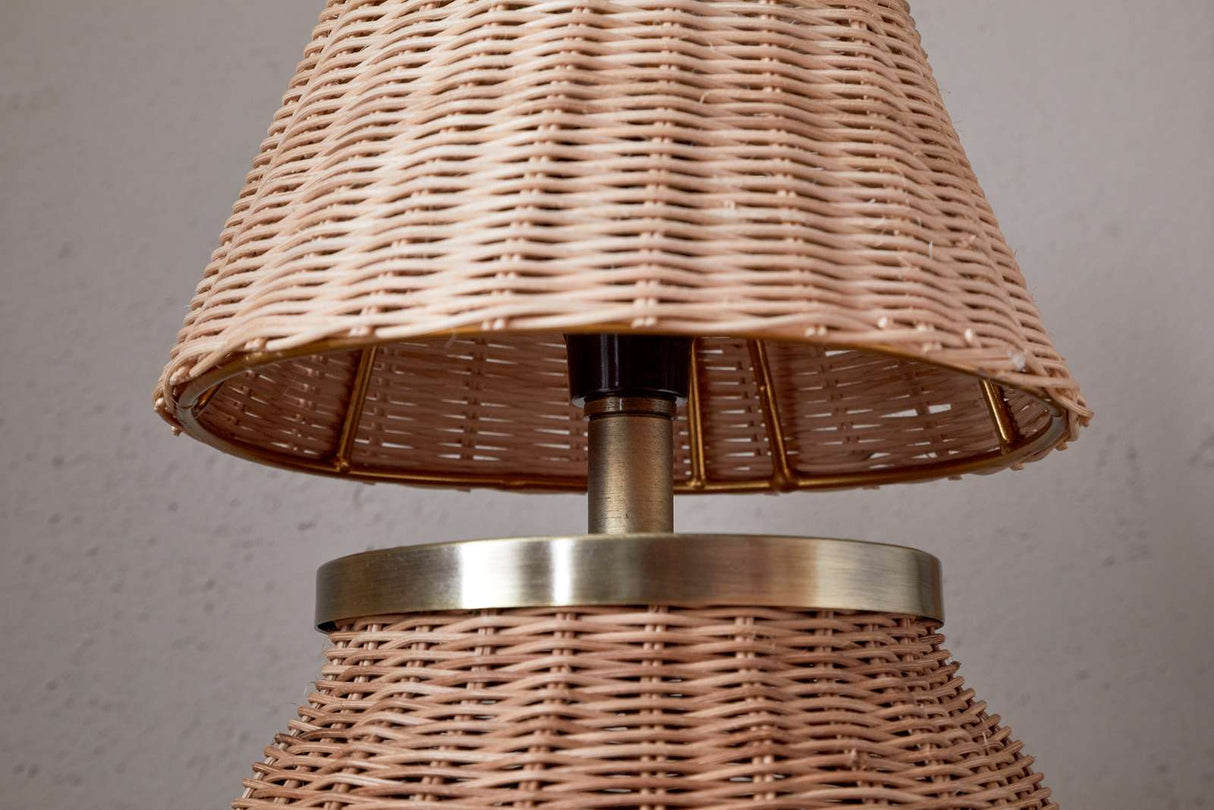 Nkuku Cija Rattan Table Lamp Natural