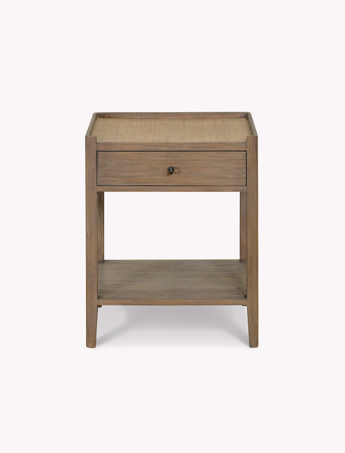 Garden Trading Chesterton Side Table With Drawer Bayur Wood, Natural