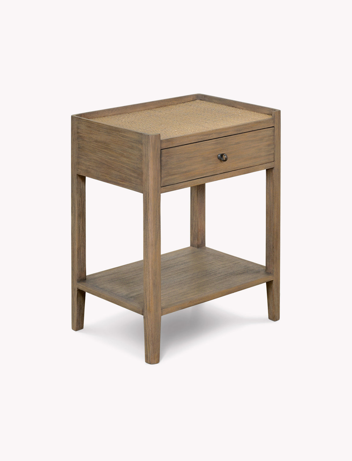 Garden Trading Chesterton Side Table With Drawer Bayur Wood, Natural