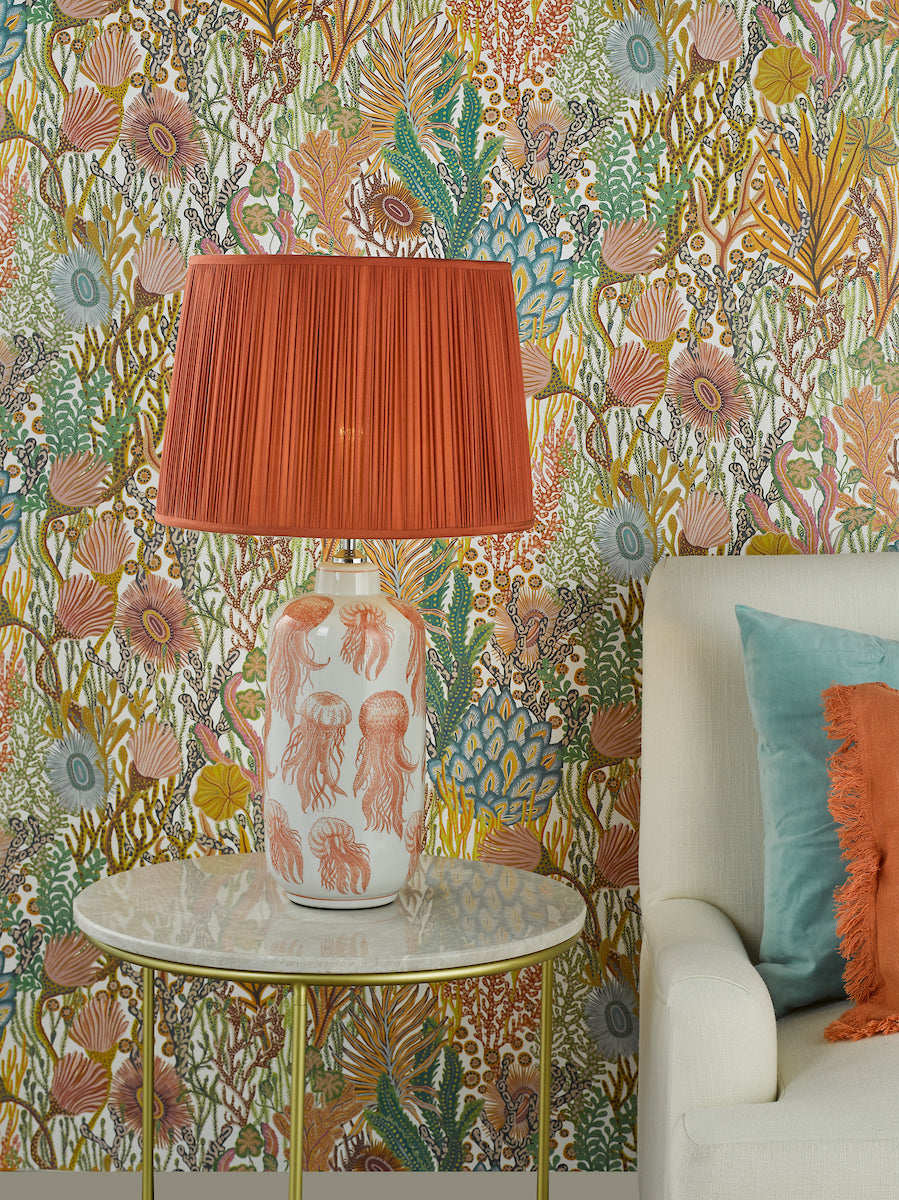 Dar Cyanea Ceramic Table Lamp Pink Base Only