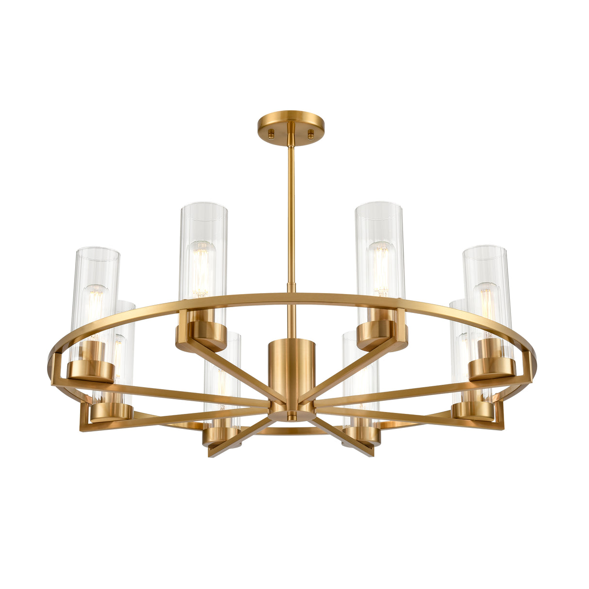 Franklite Camelot 8lt Pendant Chandelier