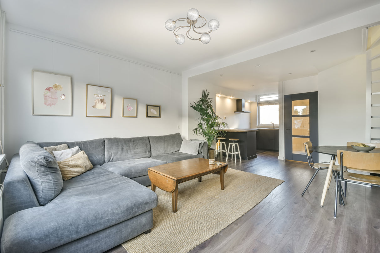 Franklite Gyro 5lt Flush Ceiling Light Bronze