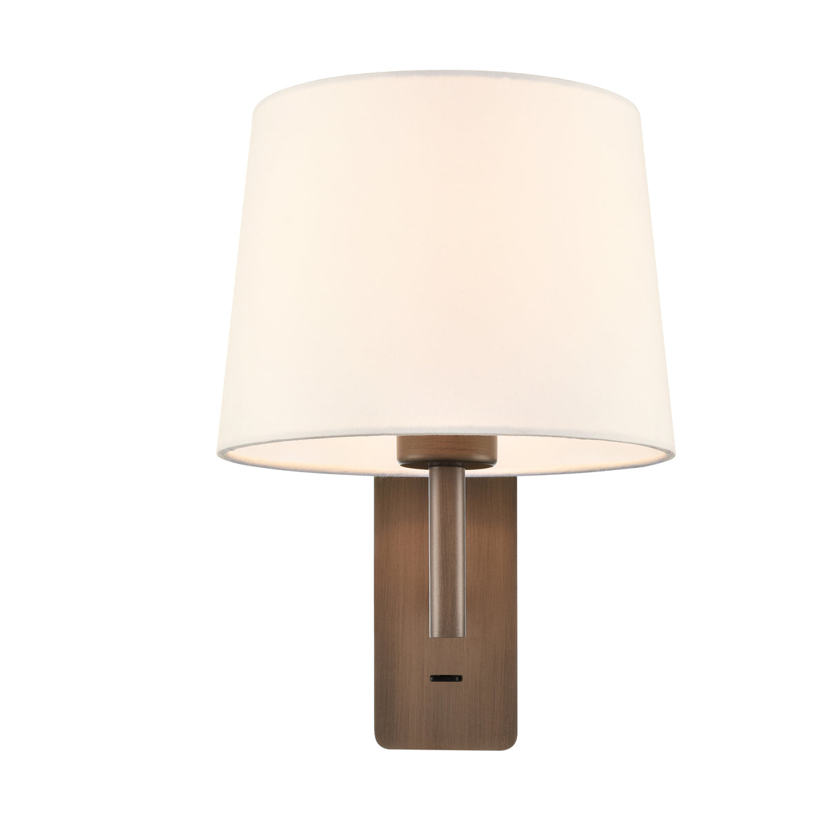 Franklite Christie Bedside Wall Light Brushed bronze