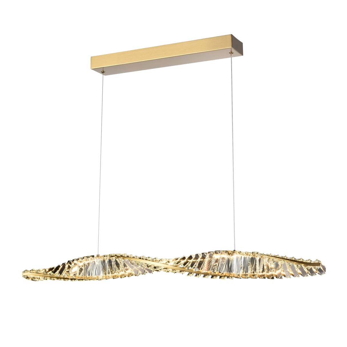 Franklite Cleopatra Linear LED Chandelier 100cm