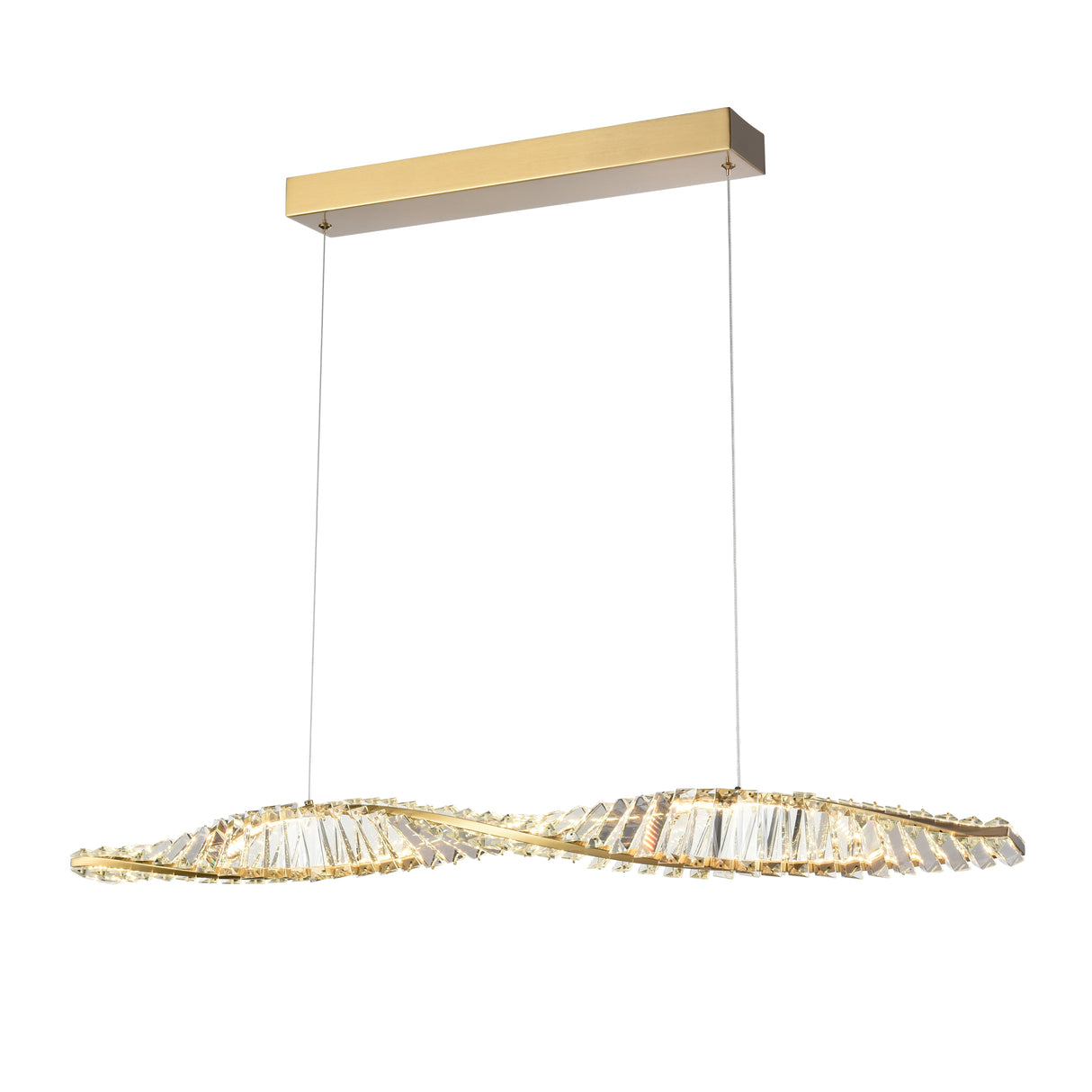 Franklite Cleopatra Linear LED Chandelier 100cm