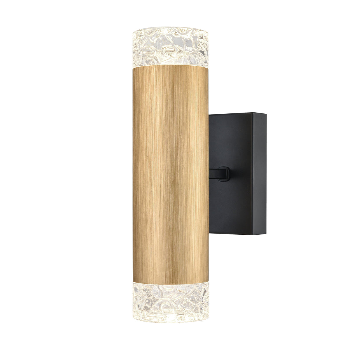 Franklite Cordelia Twin Wall Light Gold