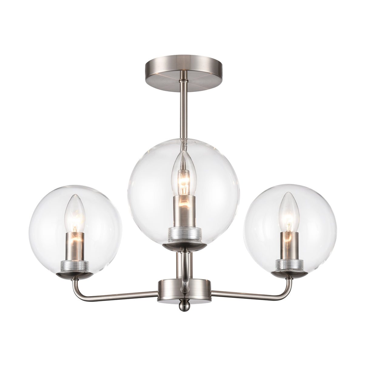 Franklite Court 3lt Fitting in Satin Nickel