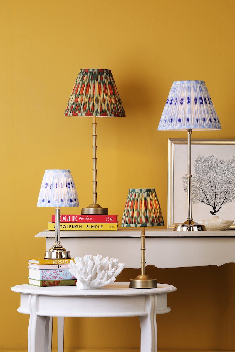 Dar Dahl LED Rechargeable Table Lamp Polished Nickel Base Only