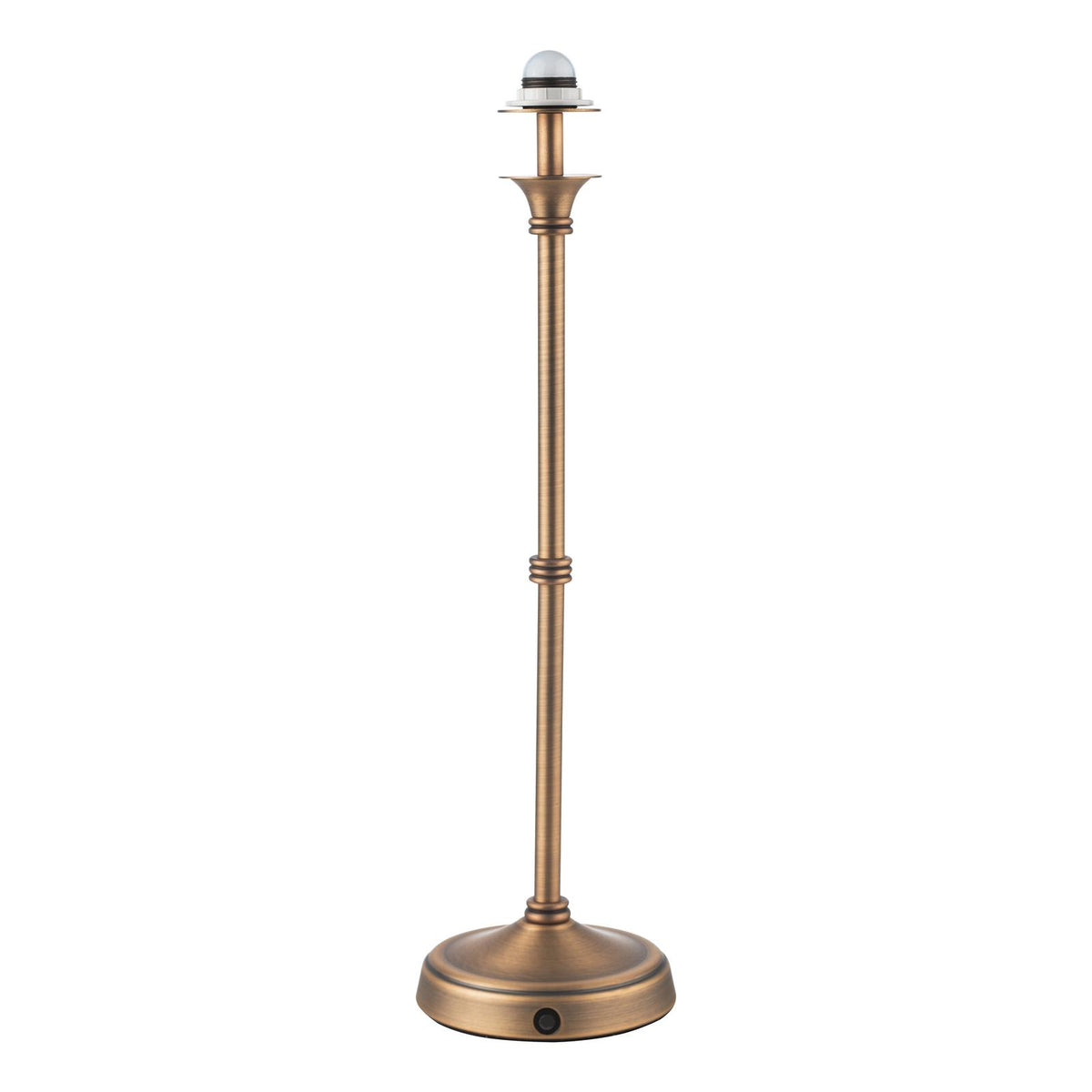 Dar Dahl Rechargeable Table Lamp Antique Bronze Base Only LED