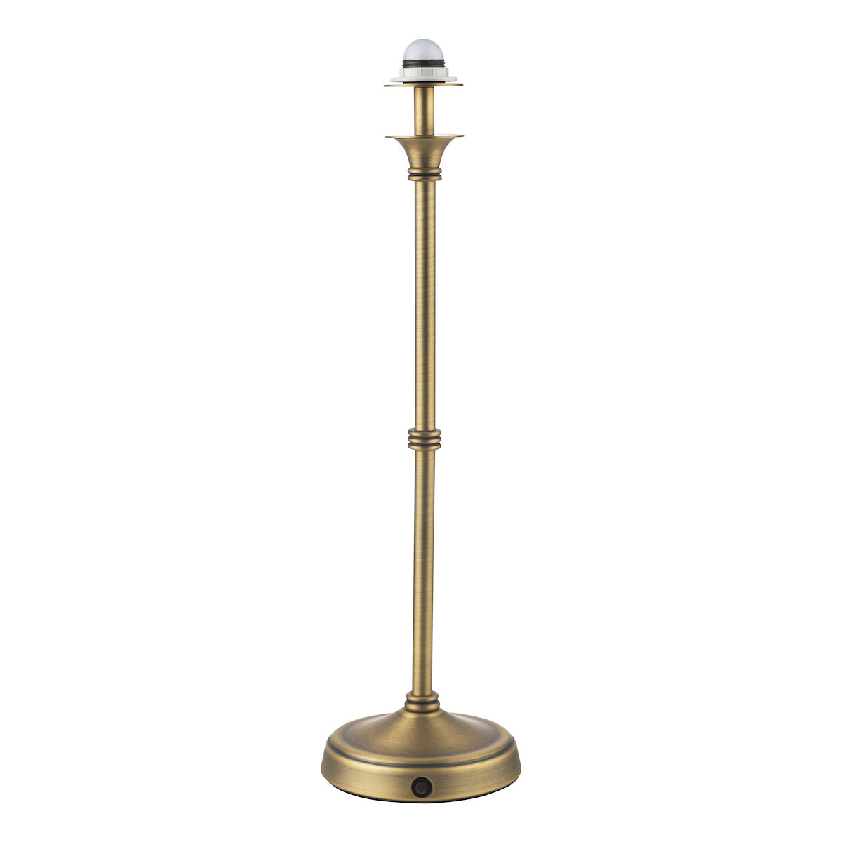 Dar Dahl LED Rechargeable Table Lamp Matt Antique Brass Base Only