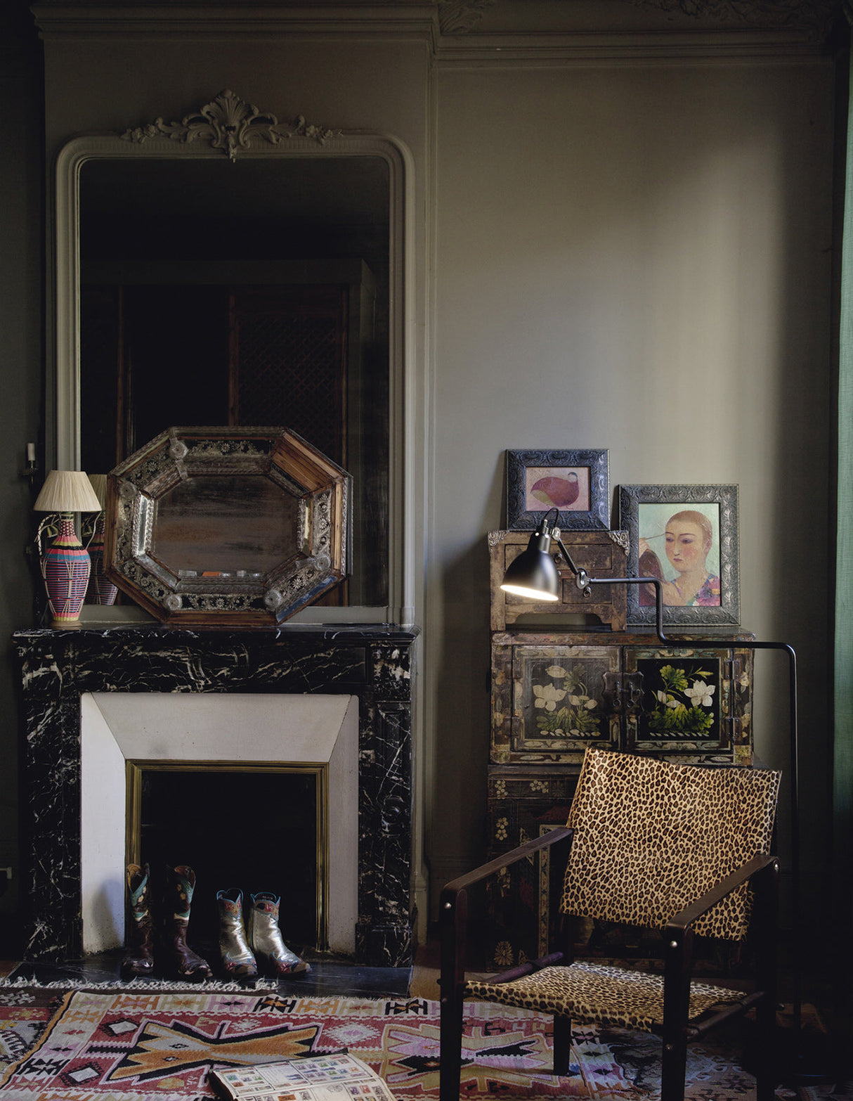 DCW Editions LAMPE GRAS N°411 Black Floor Lamp Conic Shade – from Amos Lighting + Home