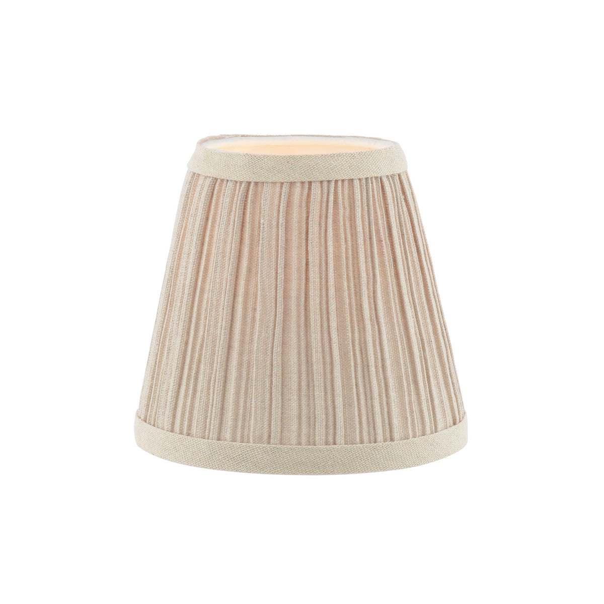 Dar Didina Natural Linen Tapered Drum Shade 15cm