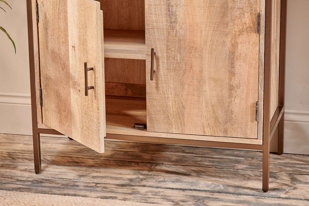 Nkuku Dasai Mango Wood Storage Unit Natural