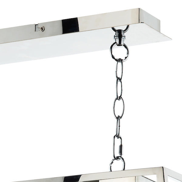 Dar Academy 3 Light Bar Pendant Stainless Steel – from Amos Lighting + Home
