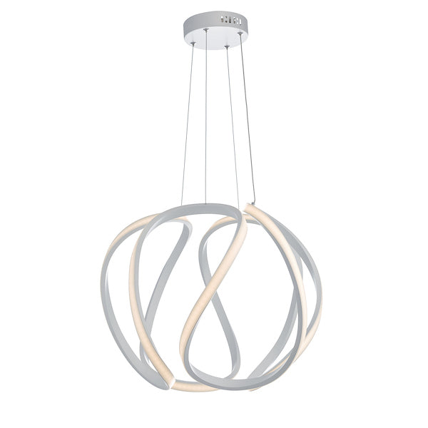 Dar Alonsa LED Pendant White Large – from Amos Lighting + Home