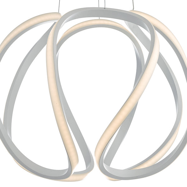 Dar Alonsa LED Pendant White Large – from Amos Lighting + Home