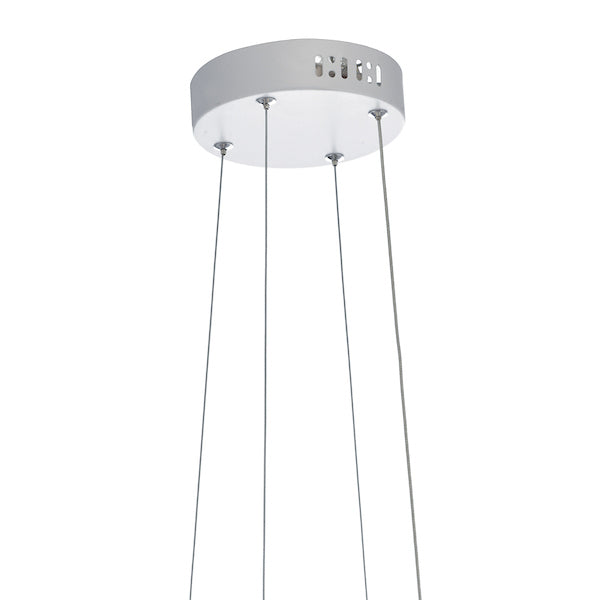 Dar Alonsa LED Pendant White Large – from Amos Lighting + Home