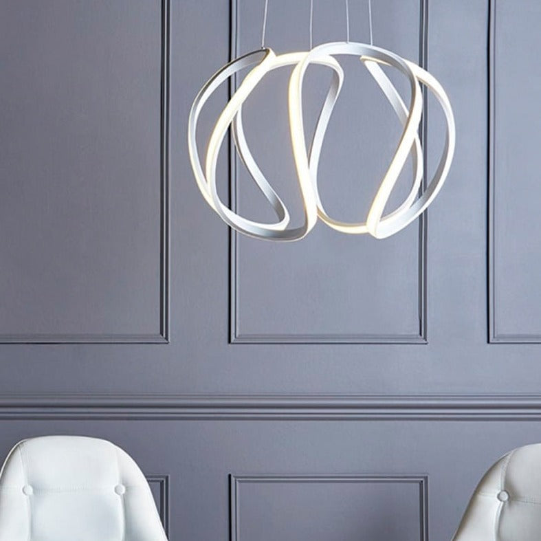 Dar Alonsa LED Pendant White Large – from Amos Lighting + Home