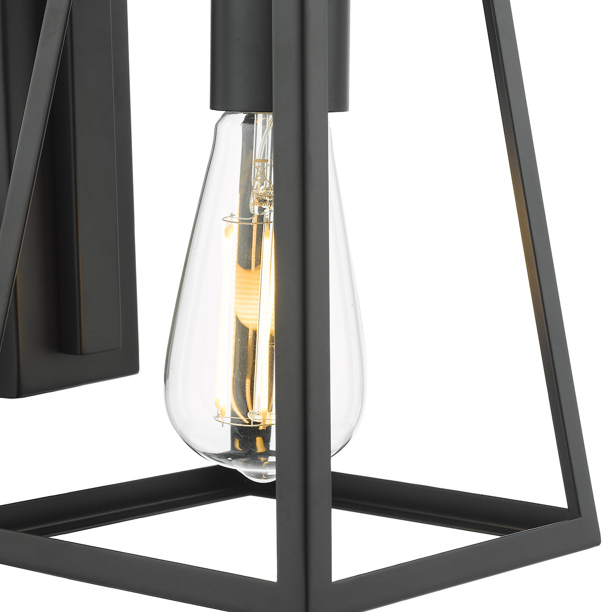 Dar Claudia Wall Light Matt Black – from Amos Lighting + Home