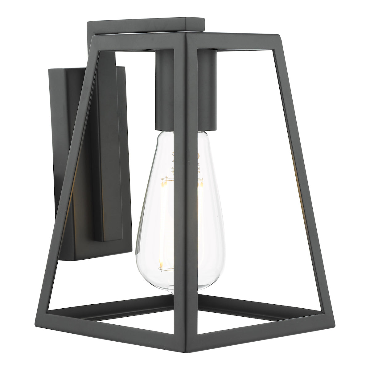 Dar Claudia Wall Light Matt Black – from Amos Lighting + Home