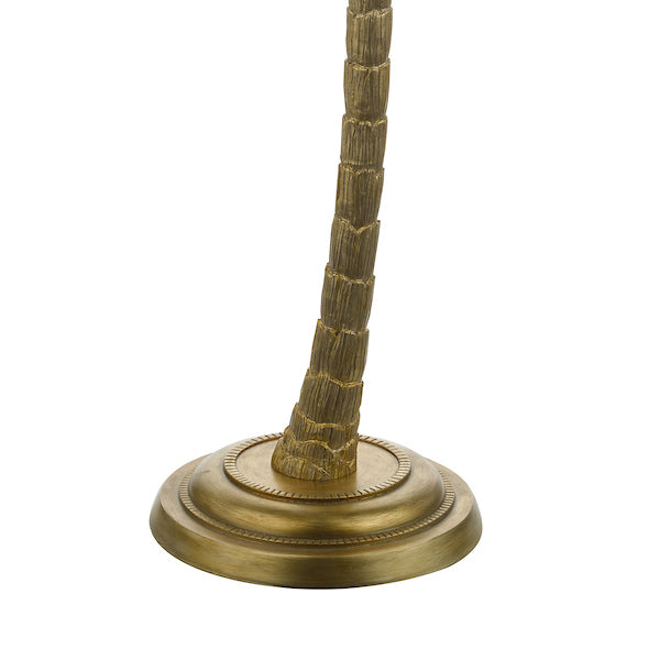 Dar Coco Floor Lamp Antique Gold With Shade – from Amos Lighting + Home