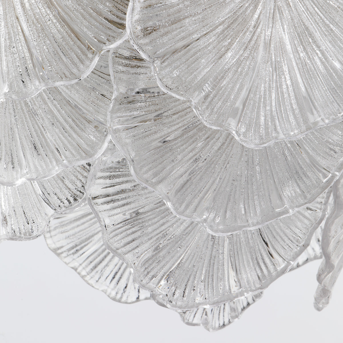 Dar Courtney 10 Light Pendant Textured Glass and Antique Brass – from Amos Lighting + Home