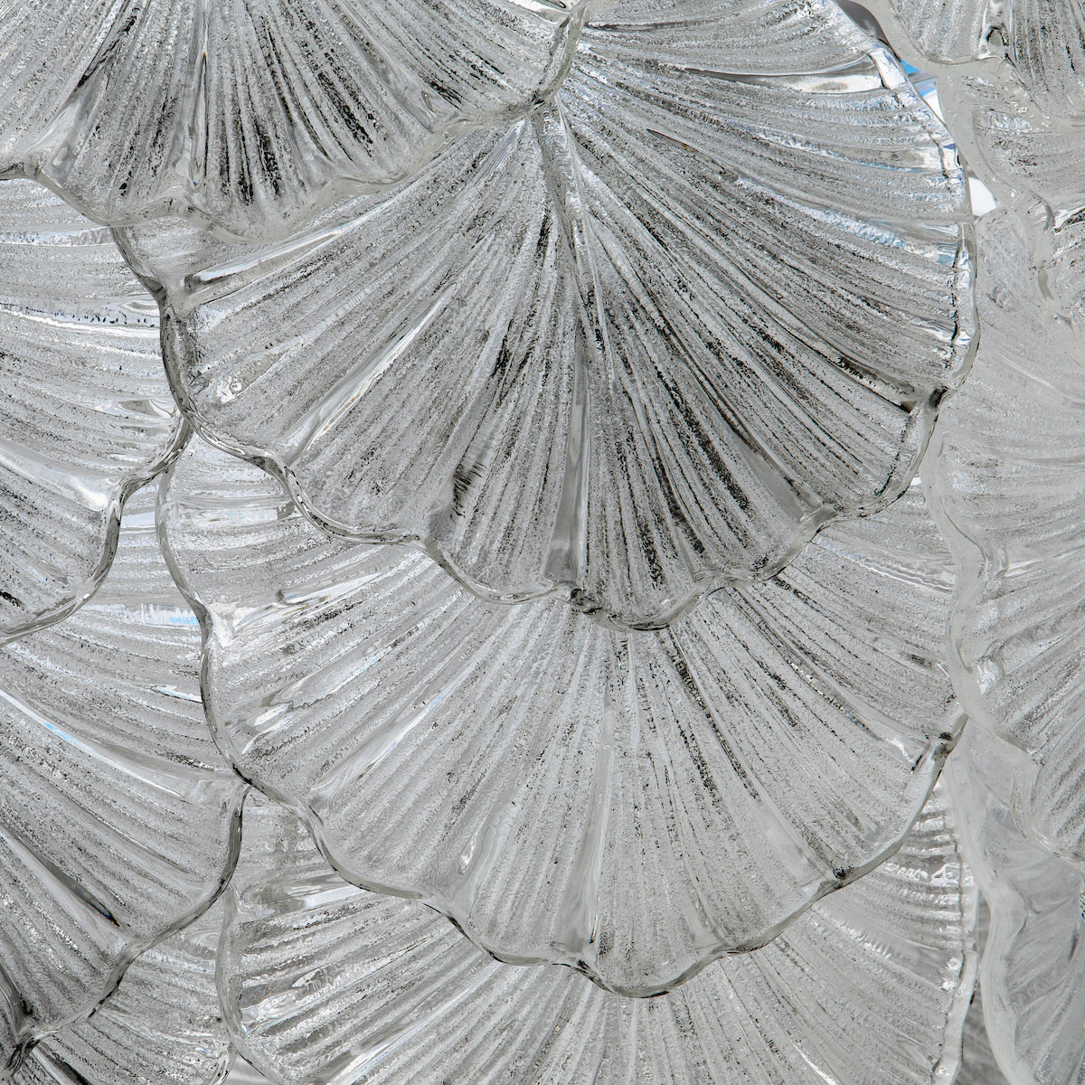 Dar Courtney 10 Light Pendant Textured Glass and Antique Brass – from Amos Lighting + Home