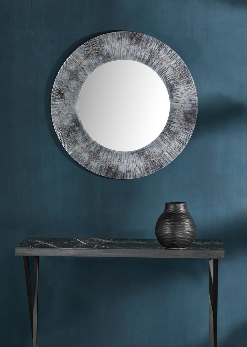 Dar Data Dark Marble Console Table – from Amos Lighting + Home