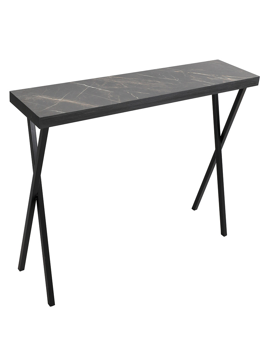 Dar Data Dark Marble Console Table – from Amos Lighting + Home