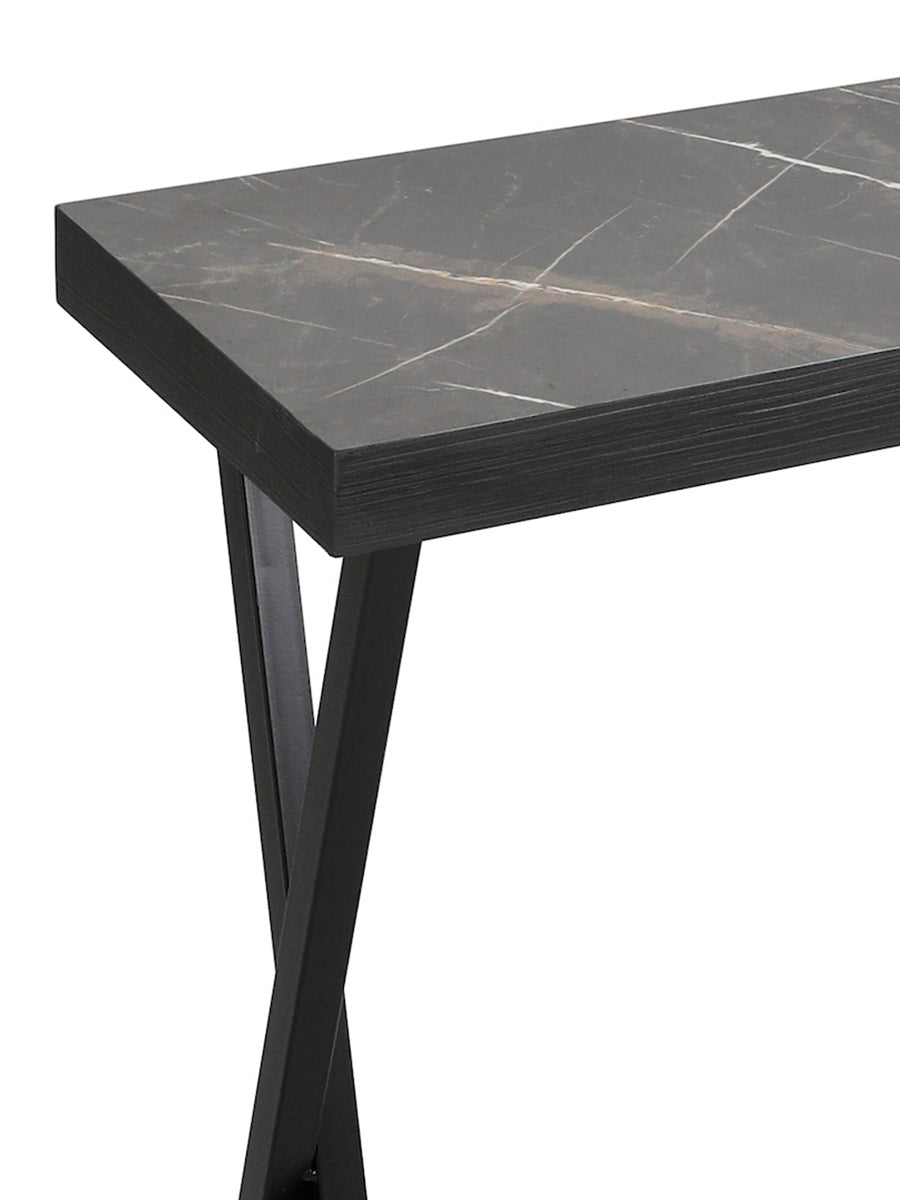 Dar Data Dark Marble Console Table – from Amos Lighting + Home