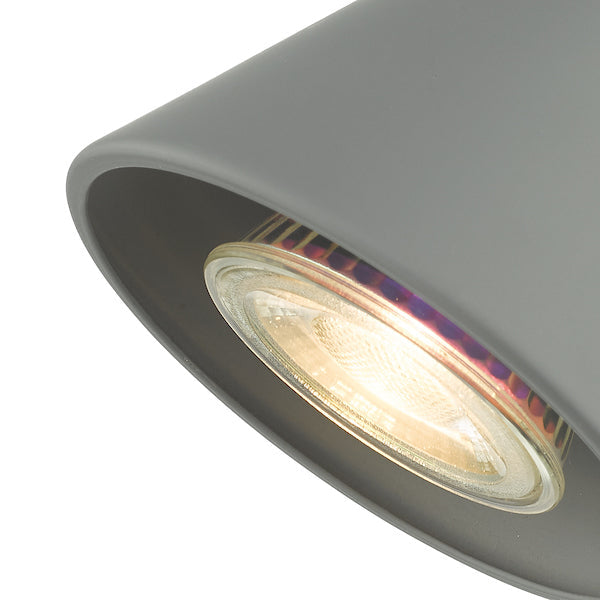 Dar Diza Single Spotlight Matt Grey – from Amos Lighting + Home