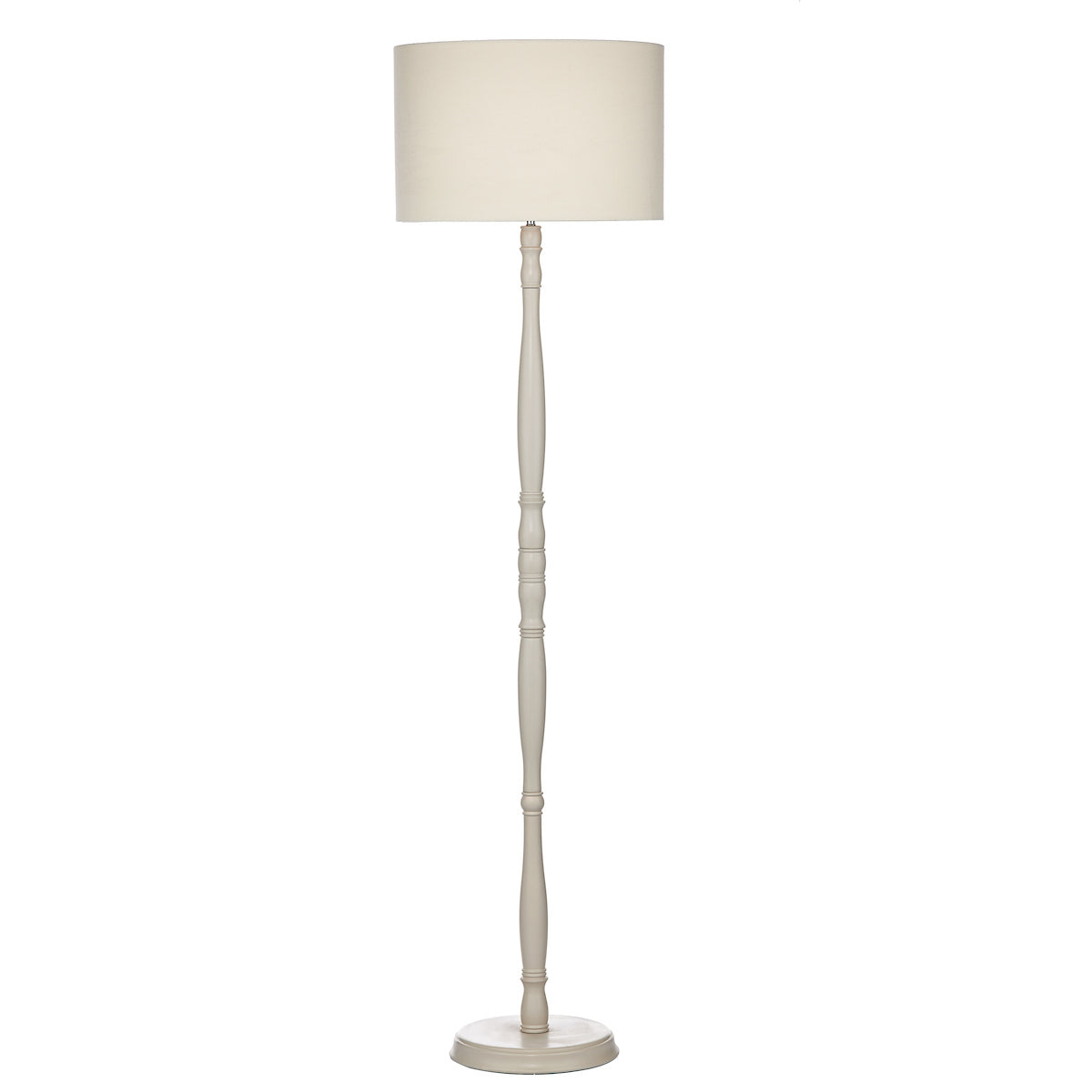 Dar Dunlop Floor Lamp Cream With Shade – from Amos Lighting + Home