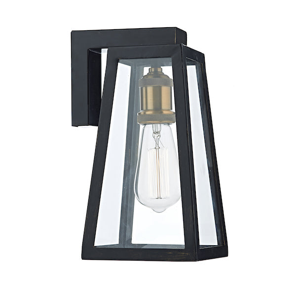 Dar Duval Outdoor Wall Light Black – from Amos Lighting + Home