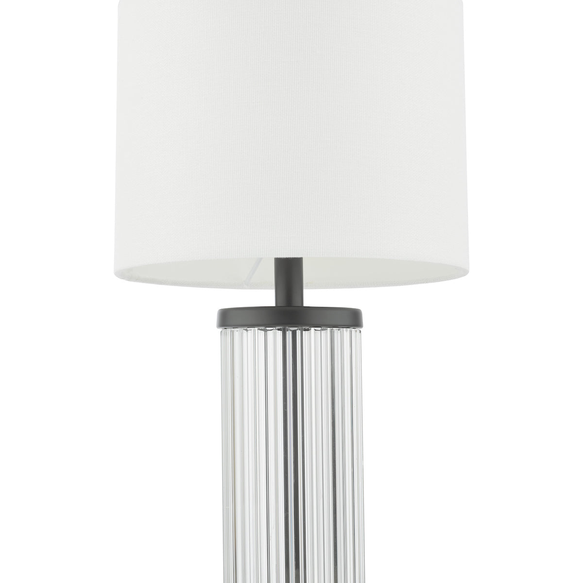 Dar Enrico Rechargeable Table Lamp Satin Black with Shade – from Amos Lighting + Home