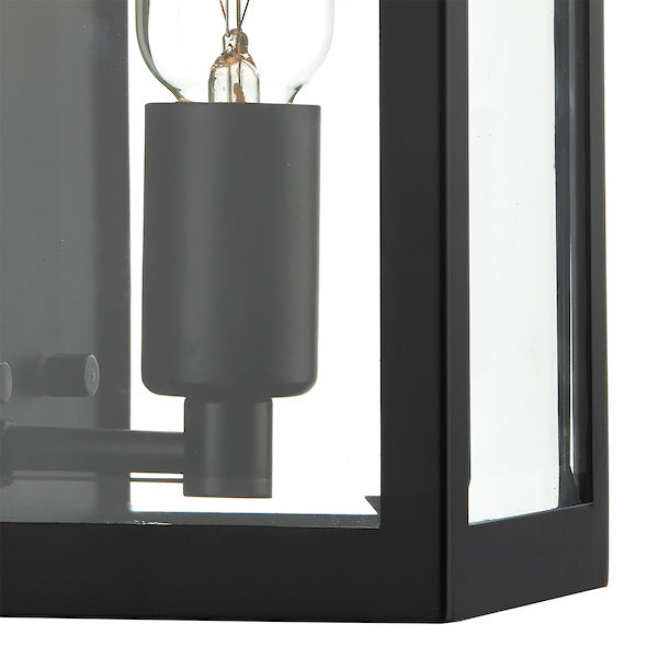 Dar Era Outdoor Wall Light Black – from Amos Lighting + Home