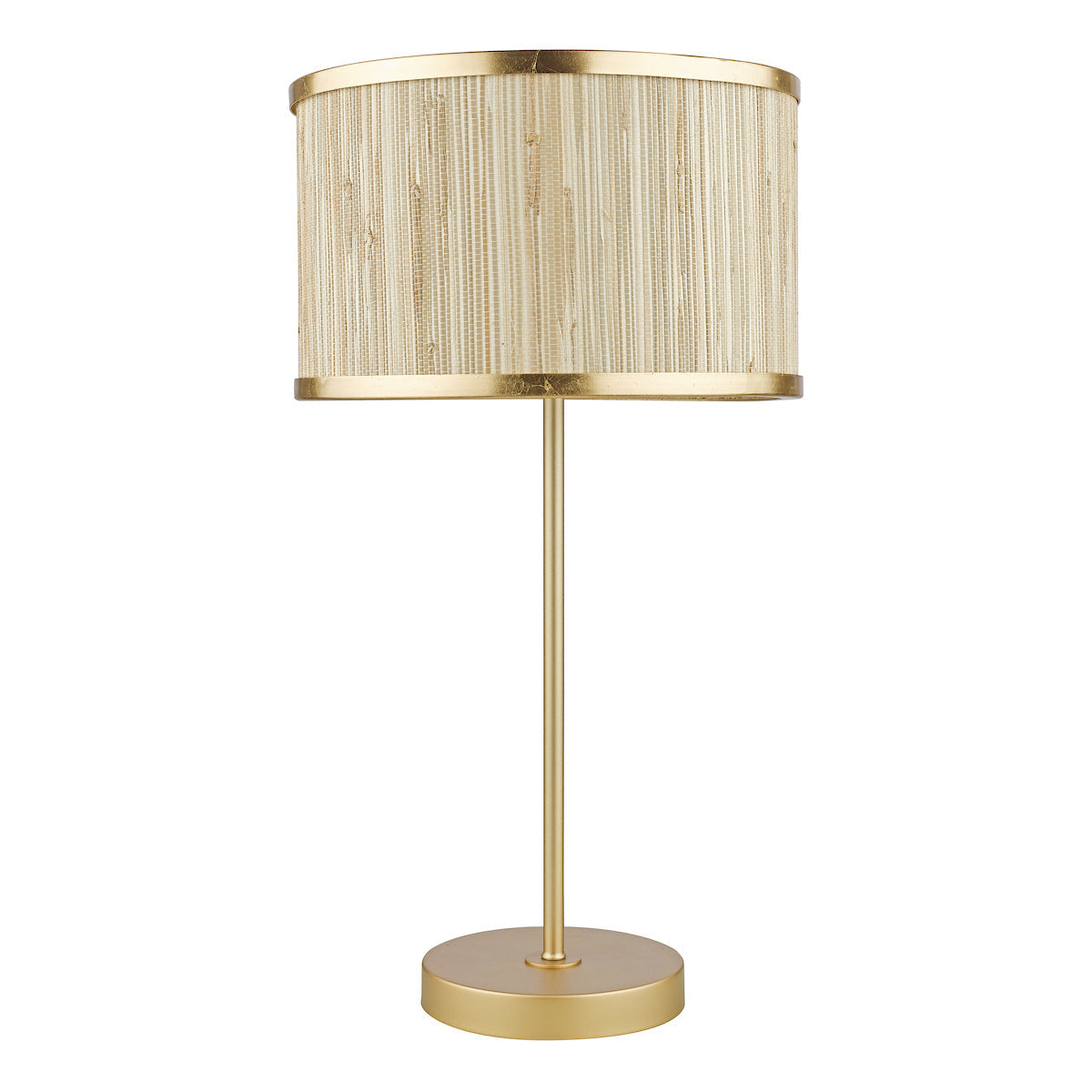 Dar Fenella Table Lamp Gold Leaf – from Amos Lighting + Home