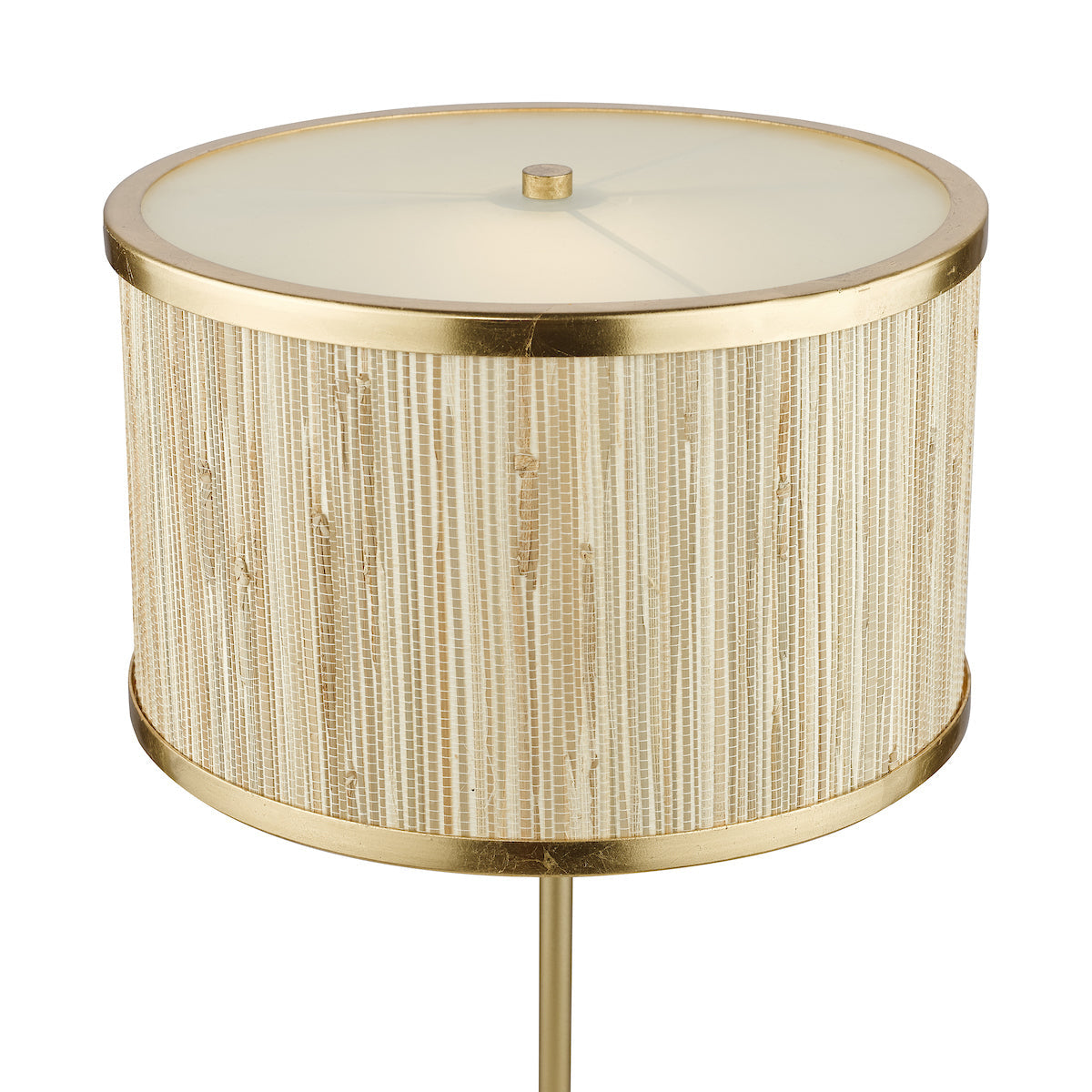 Dar Fenella Table Lamp Gold Leaf – from Amos Lighting + Home