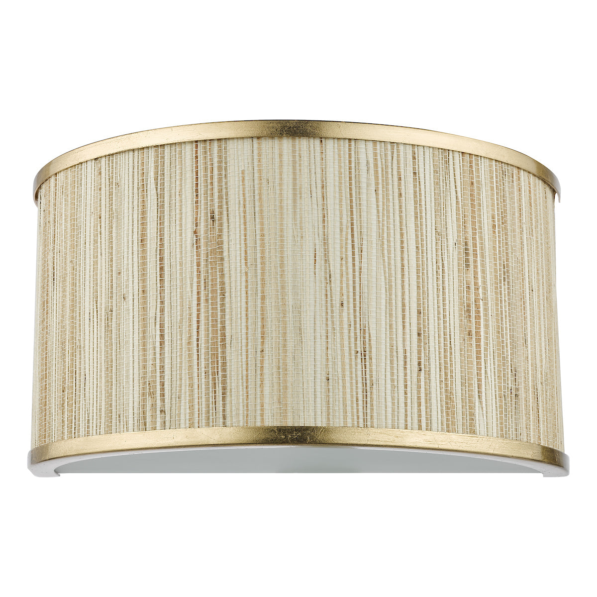 Dar Fenella Wall Light Gold Leaf and Seagrass – from Amos Lighting + Home
