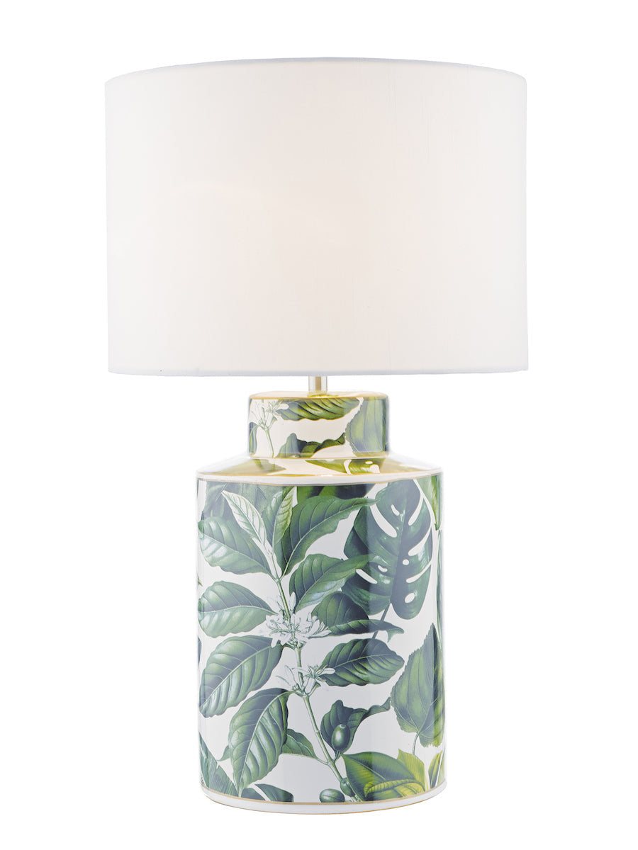 Dar Filip Green Leaf Table Lamp Base – from Amos Lighting + Home