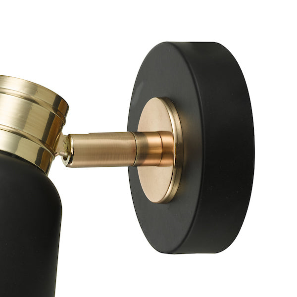 Dar Fry Spotlight Black and Rose Gold – from Amos Lighting + Home