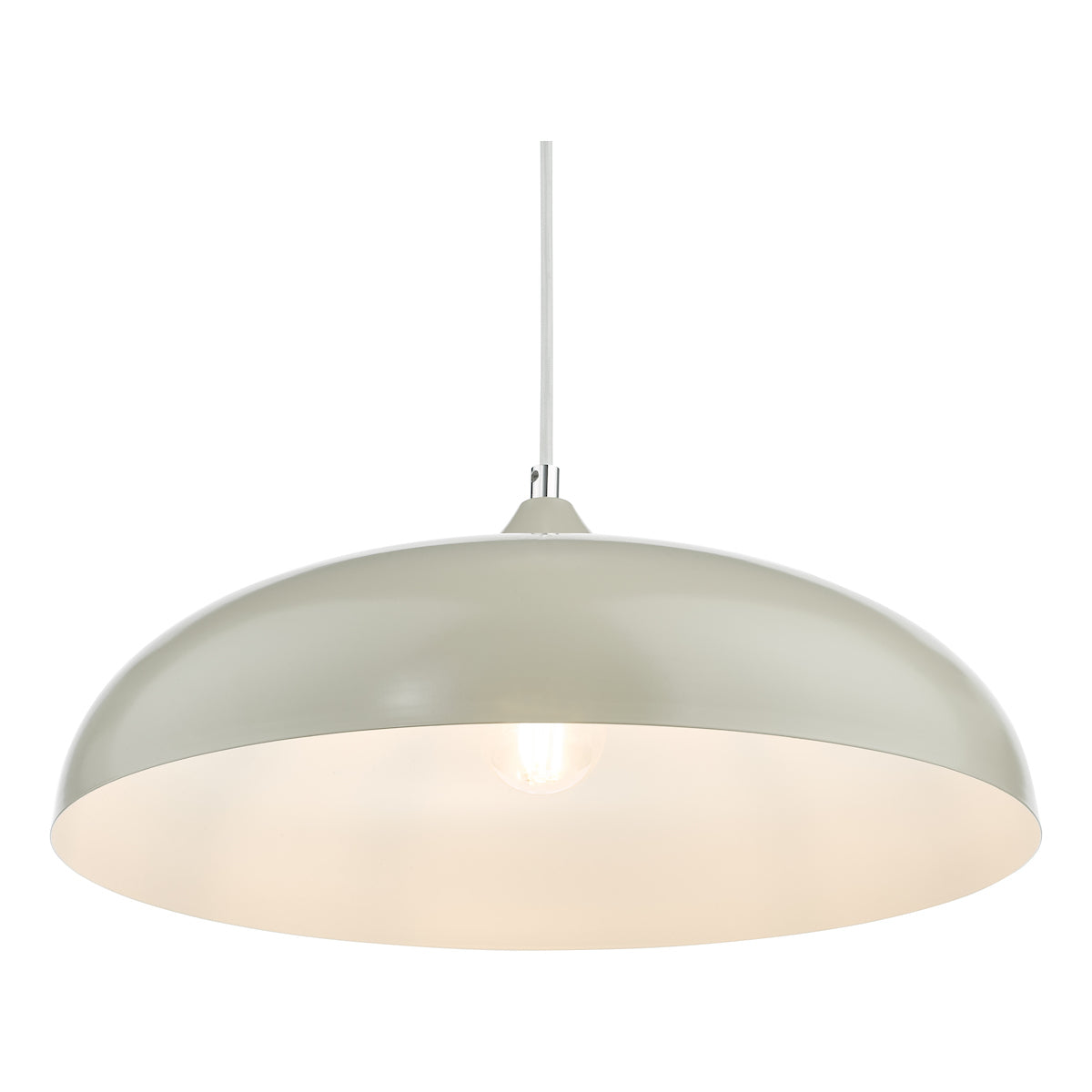 Dar Kaelan Pendant Taupe – from Amos Lighting + Home