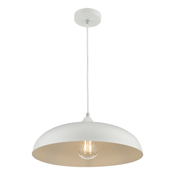 Dar Kaelan Pendant White – from Amos Lighting + Home