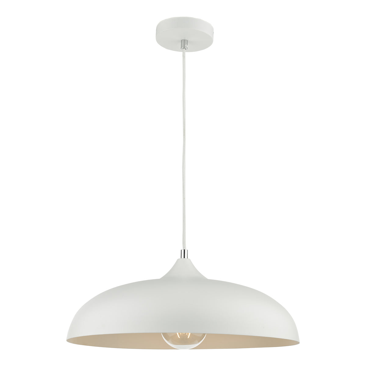 Dar Kaelan Pendant White – from Amos Lighting + Home
